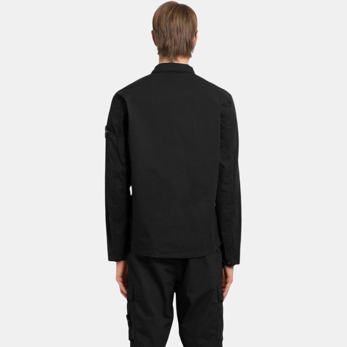 Куртка Stone Island SS24 Black Jacket - изображение 3