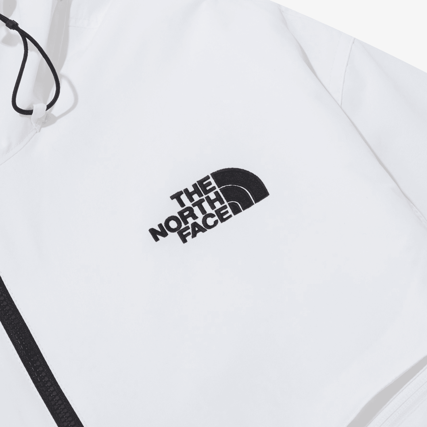 Куртка The North Face Logo Zip Hoodie White - изображение 4