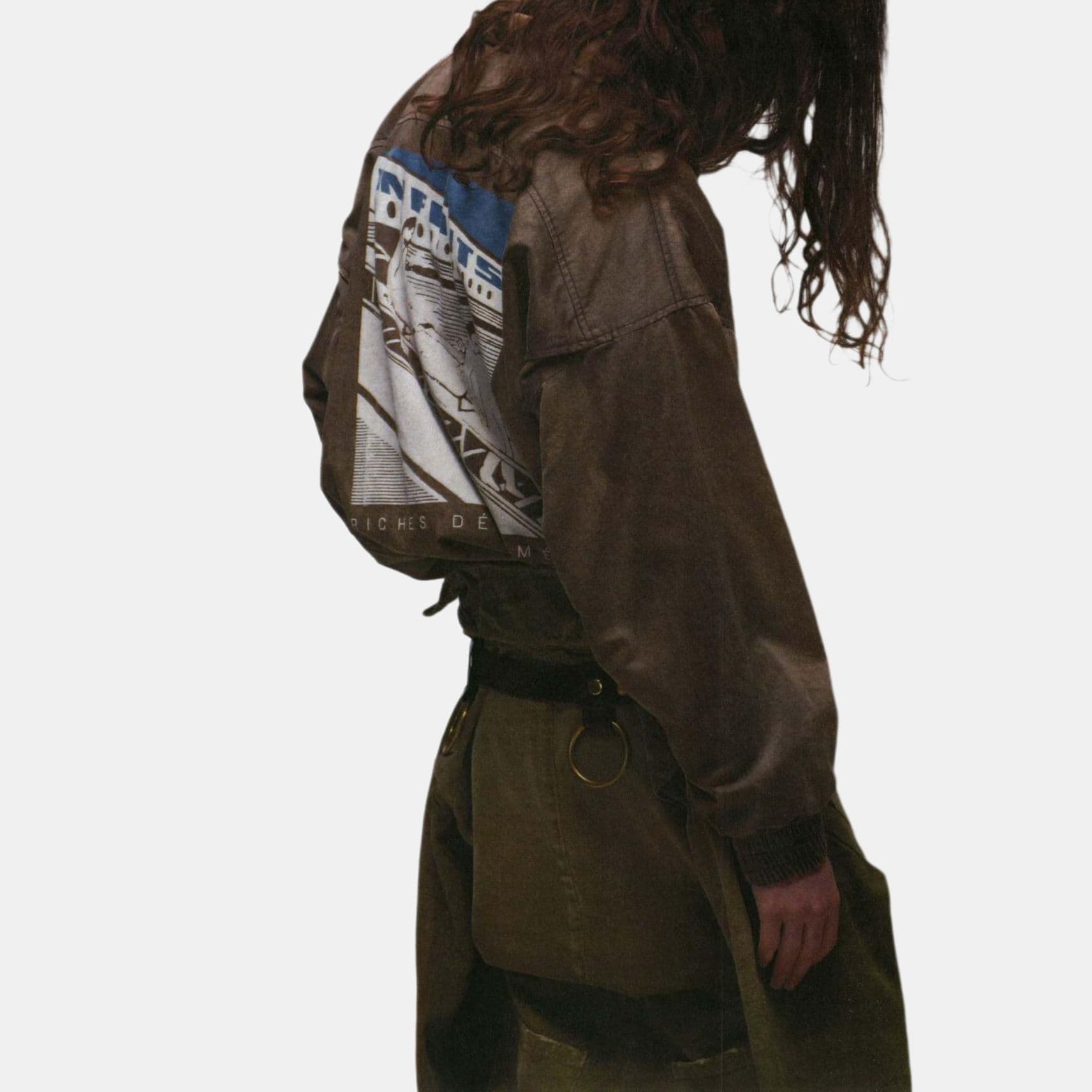 Куртка ENFANTS RICHES DEPRIMES FW24 Black Bomber Jacket - изображение 3