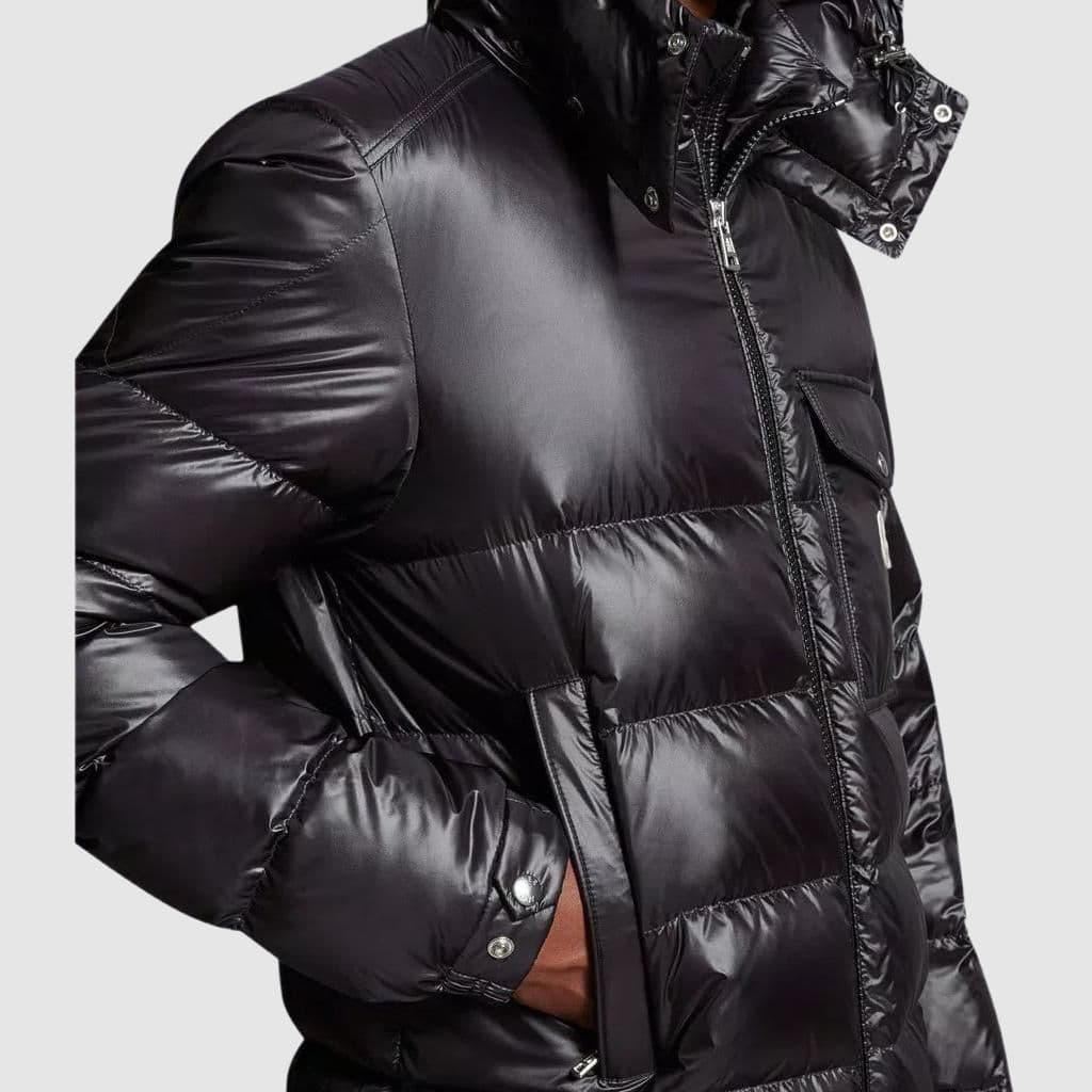 Зимняя куртка Moncler Wollaston Black - изображение 6