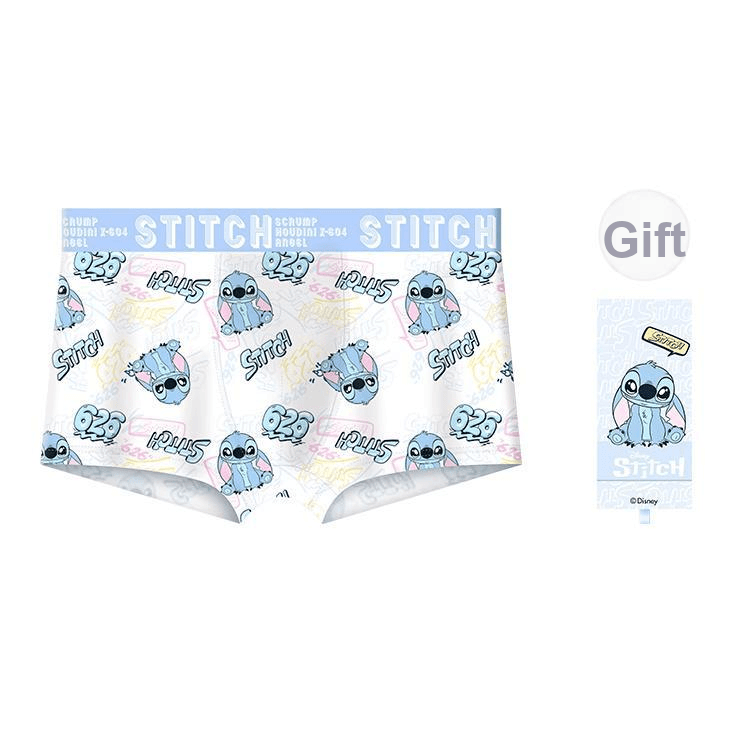 Трусы Disney Stitch Collection DSN141523# Стич Стиль Настольный Сумка для покупок 3 шт Мужские Боксеры - изображение 3