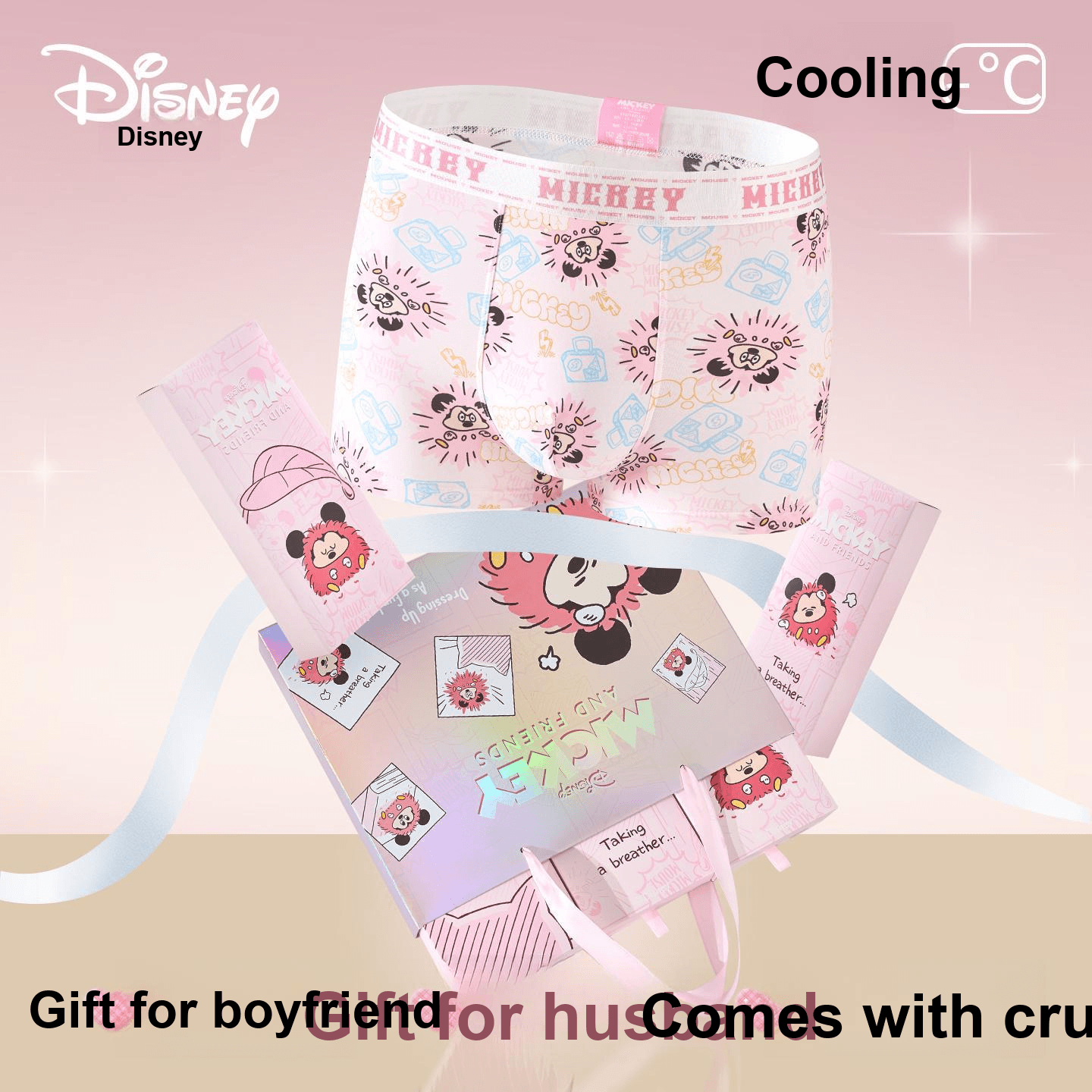 Трусы Disney Mickey SERIES Боксеры Men's Box 3 шт - изображение 7
