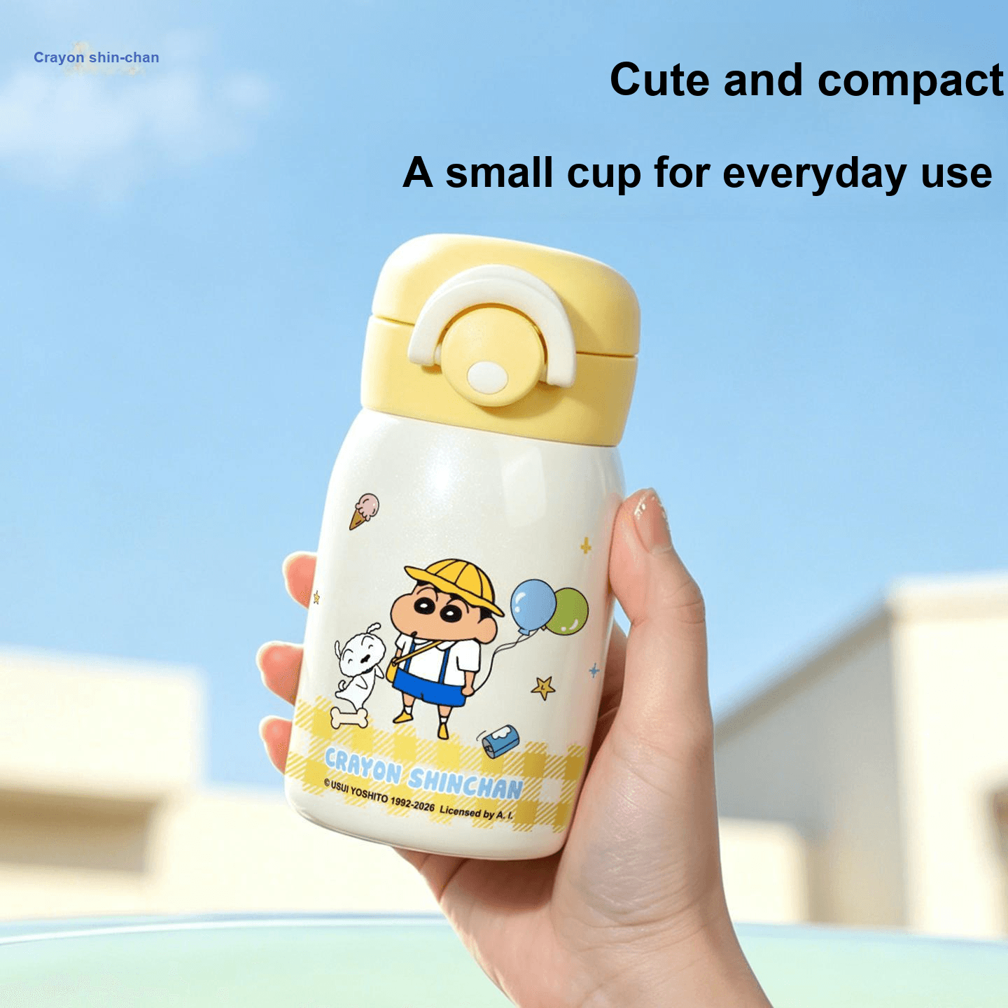 Crayon Shinchan Миниатюрный Настольный Термокружка 230 мл - изображение 3