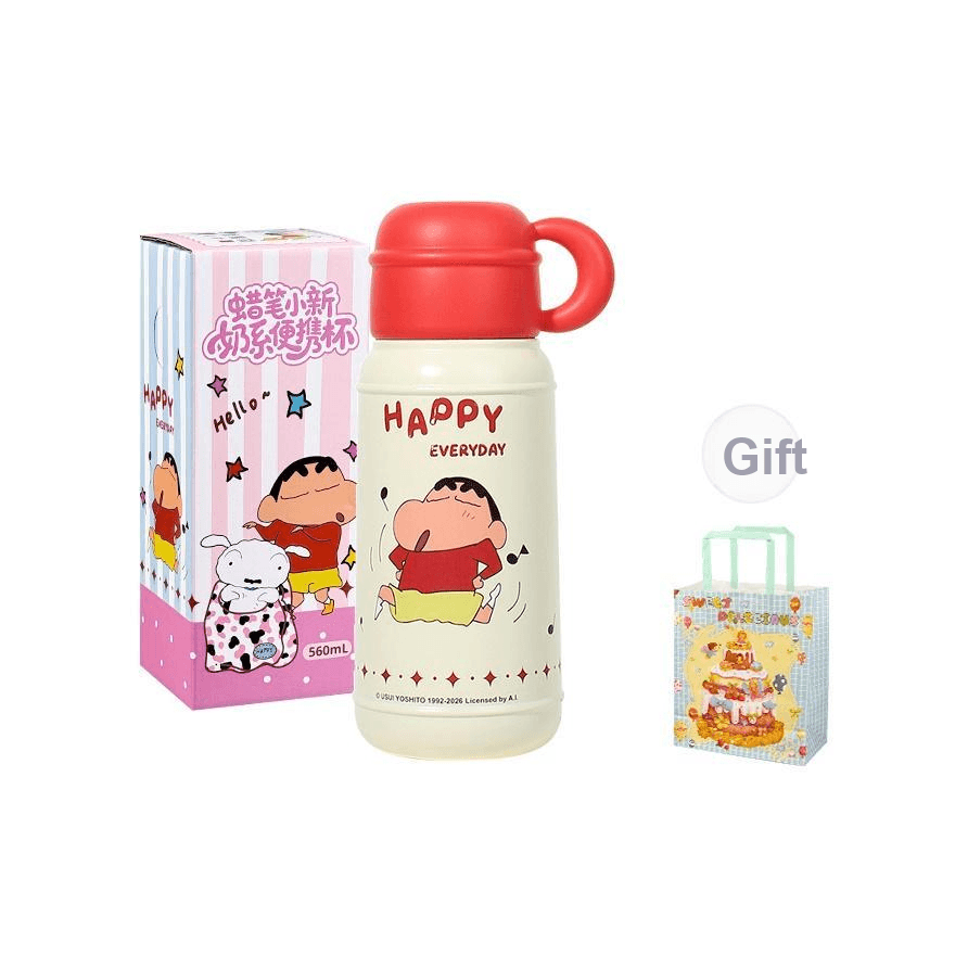 Crayon Shinchan Молоко СЕРИЯ Настольный Термокружка 560 мл - изображение 1