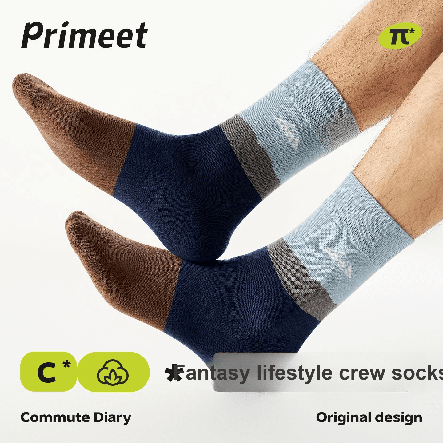Носки PRIMEET Мужской Высокие носки - изображение 4