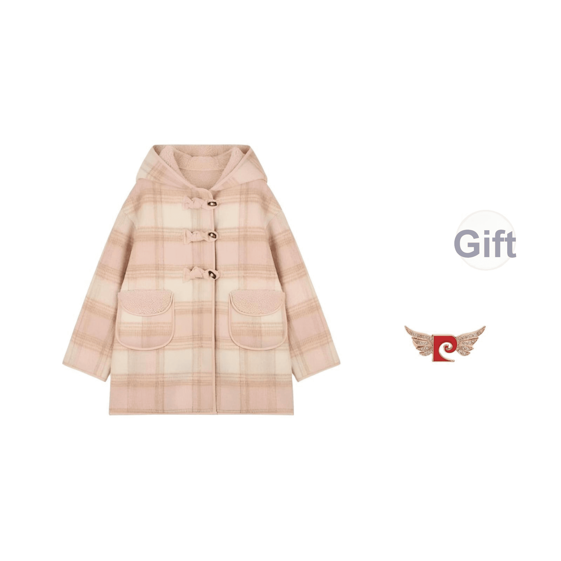 PIERRE CARDIN Розовый Kids Шерстяное пальто - изображение 1