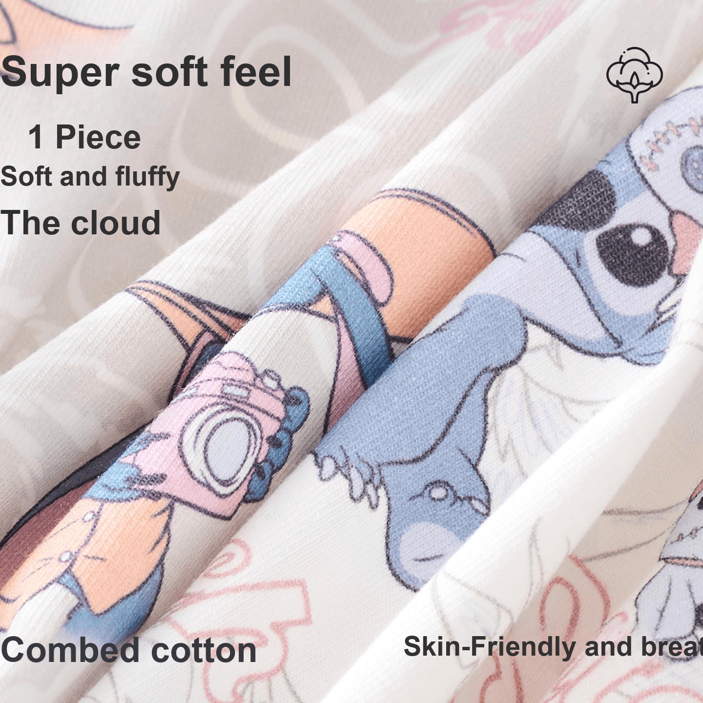 Трусы Disney Stitch Collection DSN043# Стич Настольный Сумка для покупок Подарочный набор 3 шт Мужские Боксеры - изображение 4