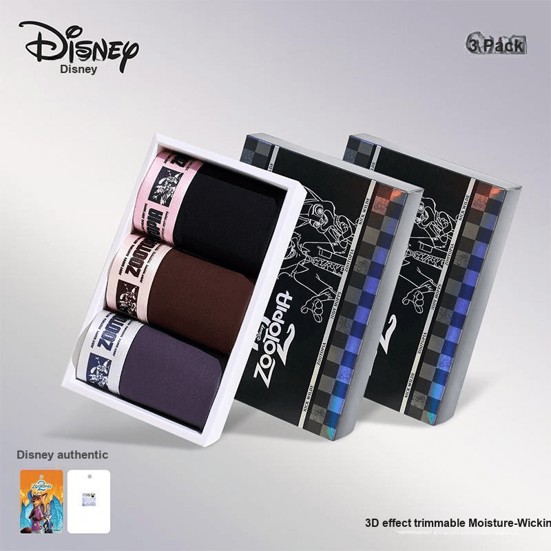 Трусы Disney Zootopia 2 Боксеры Мужские Коробка 3 Упаковки - изображение 5