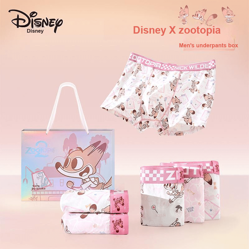 Трусы Disney Zootopia 2 Боксеры Мужские Коробка 3 Упаковки - изображение 3
