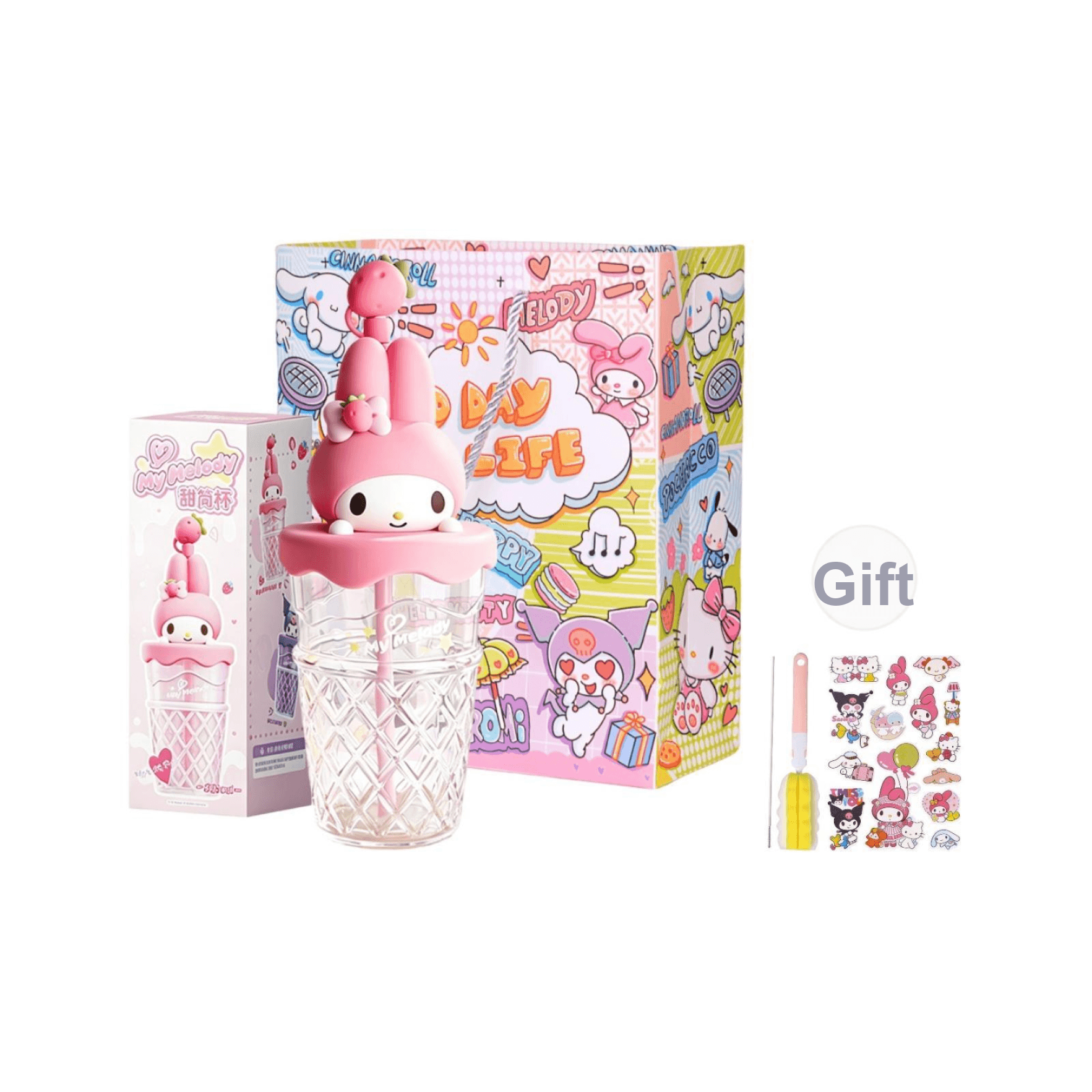 Санрио Kuromi Collection Стеклянные чашки - изображение 1