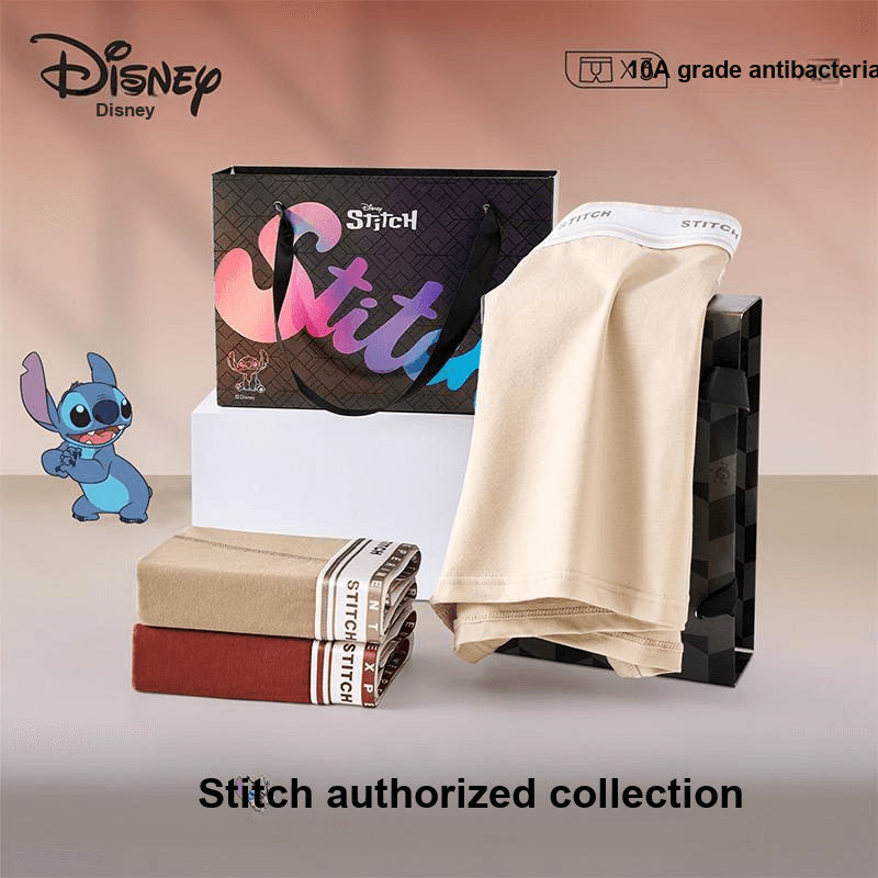 Трусы Disney Stitch Боксеры Мужские Коробка 3 Упаковки - изображение 2