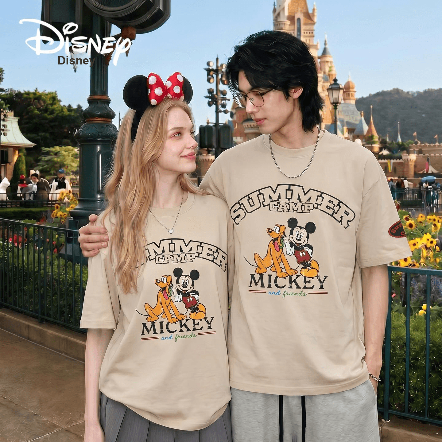 Футболка DISNEY MICKEY MOUSE Короткий рукав T-рубашка Унисекс Набор в подарочной коробке - изображение 2