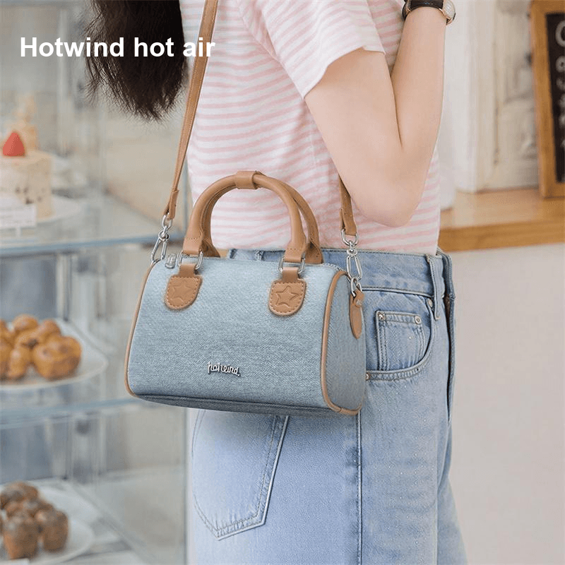 Сумка Hotwind Сумки Джинсовый Синий Женские - изображение 7