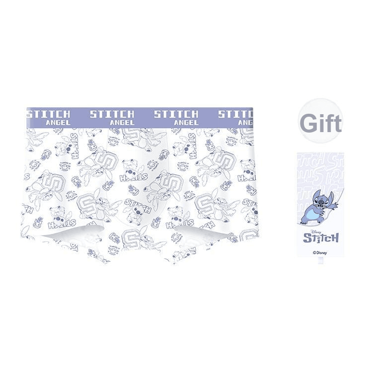 Трусы Disney Stitch Collection DSN141523# Стич Стиль Настольный Сумка для покупок 3 шт Мужские Боксеры - изображение 4