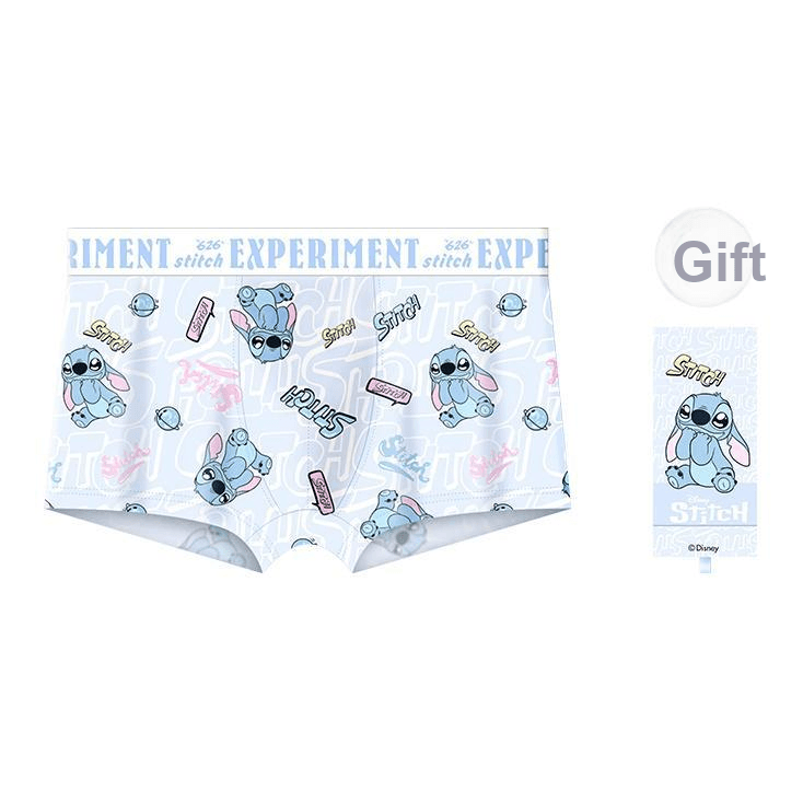 Трусы Disney Stitch Collection DSN141523# Стиль Стич Настольный Сумка для покупок 3 шт Мужские Боксеры - изображение 3