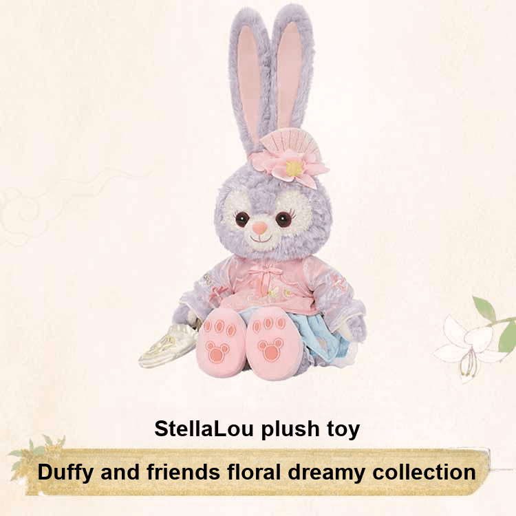 Мягкая игрушка Disney x DISNEYLAND СтеллаЛу 2025 Куклы Duffy и Friends Floral Dreamy Collection Мягкая игрушка Шанхайский Дисней - изображение 4