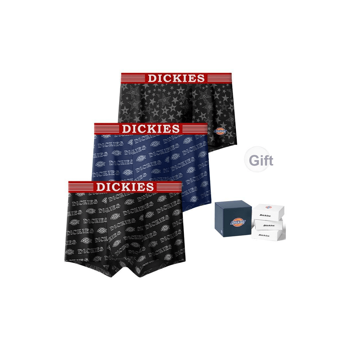 Трусы Dickies Boxers Мужские 3 упаковки - изображение 1