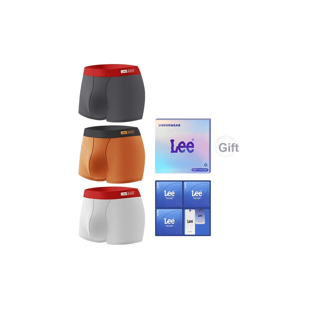 Трусы Lee Classic 101 Боксер Мужской - изображение 1
