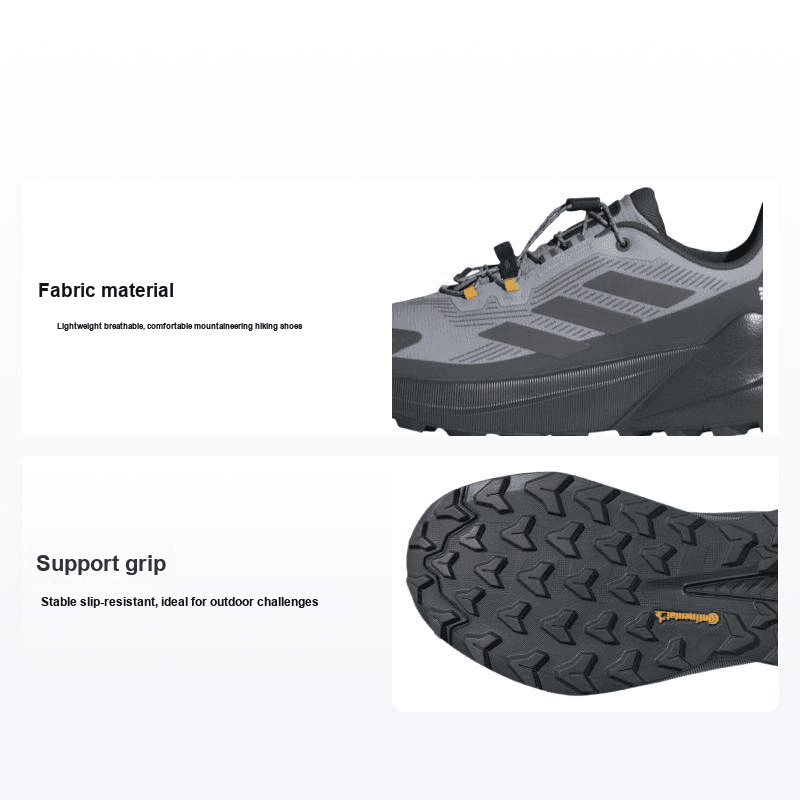 Кроссовки Adidas TERREX TRAILMAKER 2,0 Ткань Водонепроницаемая Поддержка Сцепление Низкий Верх Альпинистская Обувь Мужская - изображение 6