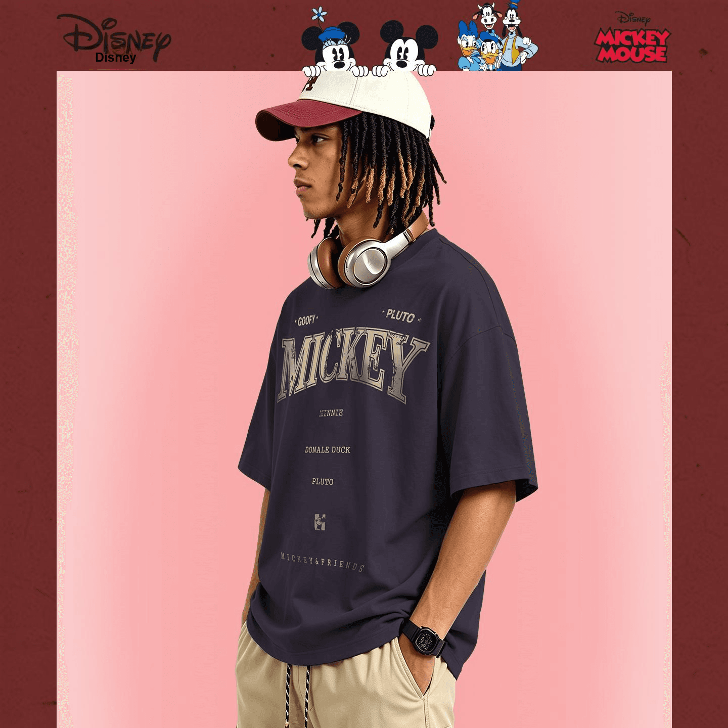 Футболка Disney Mickey Mouse Стич T-рубашка унисекс - изображение 3