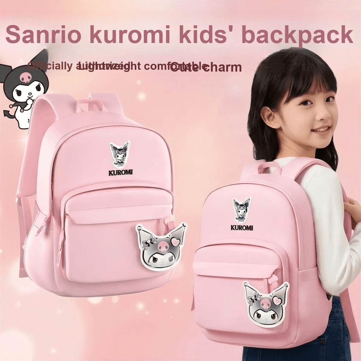 Рюкзак Sanrio Полиэстер Рюкзак Женский Многоцветный - изображение 3