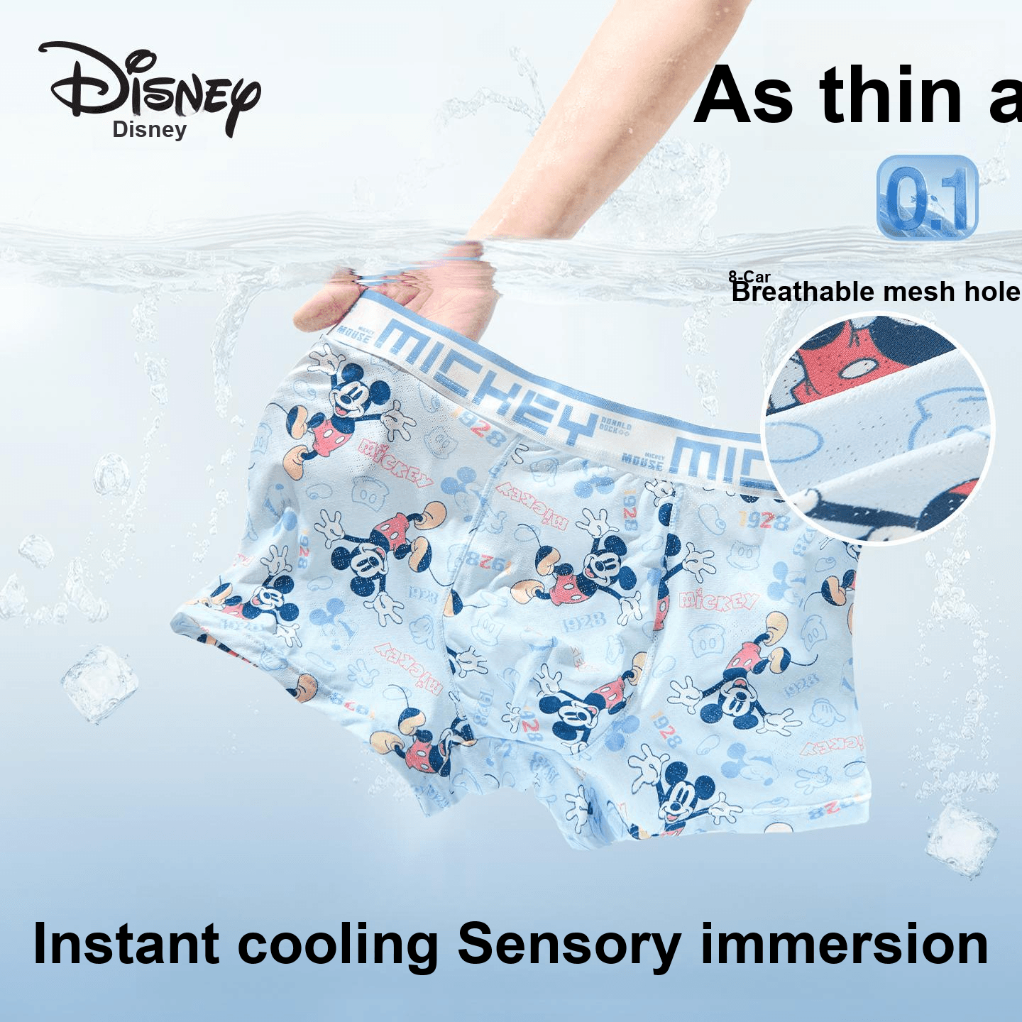 Трусы Disney Mickey Mouse Collection Дональд Дак Коллекция Боксеры Men's Box 3 шт - изображение 2