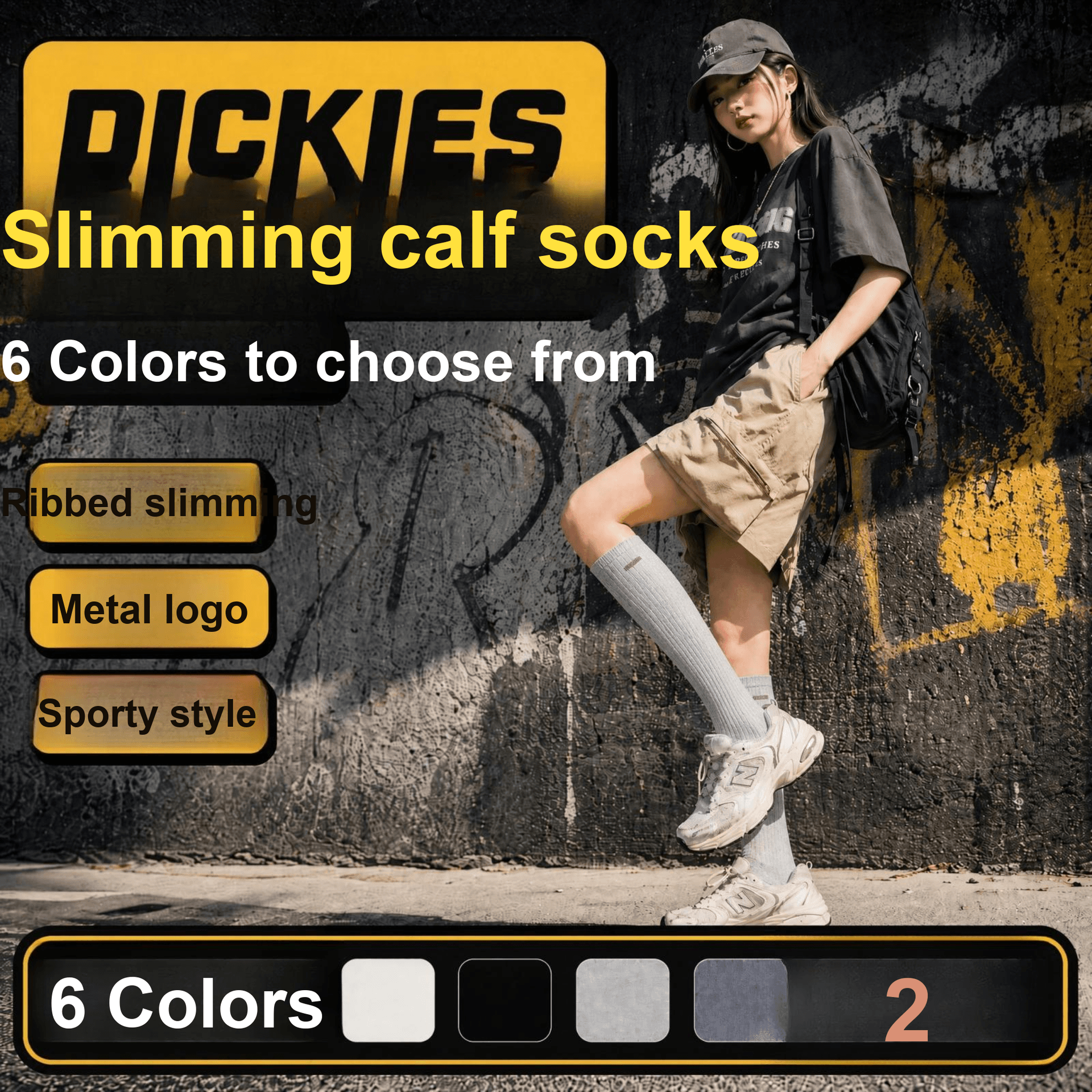 Носки dickies Утолщенный Махровый Теплоизоляционный Дышащий Осень и зима Колено High Носки Женские - изображение 2