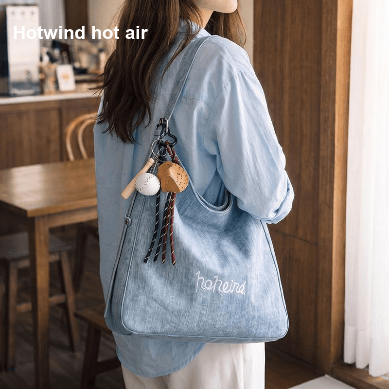 Мини-сумка Hotwind Искусственная кожа Сумка на плечо Сумки Женские Джинсовый синий - изображение 5