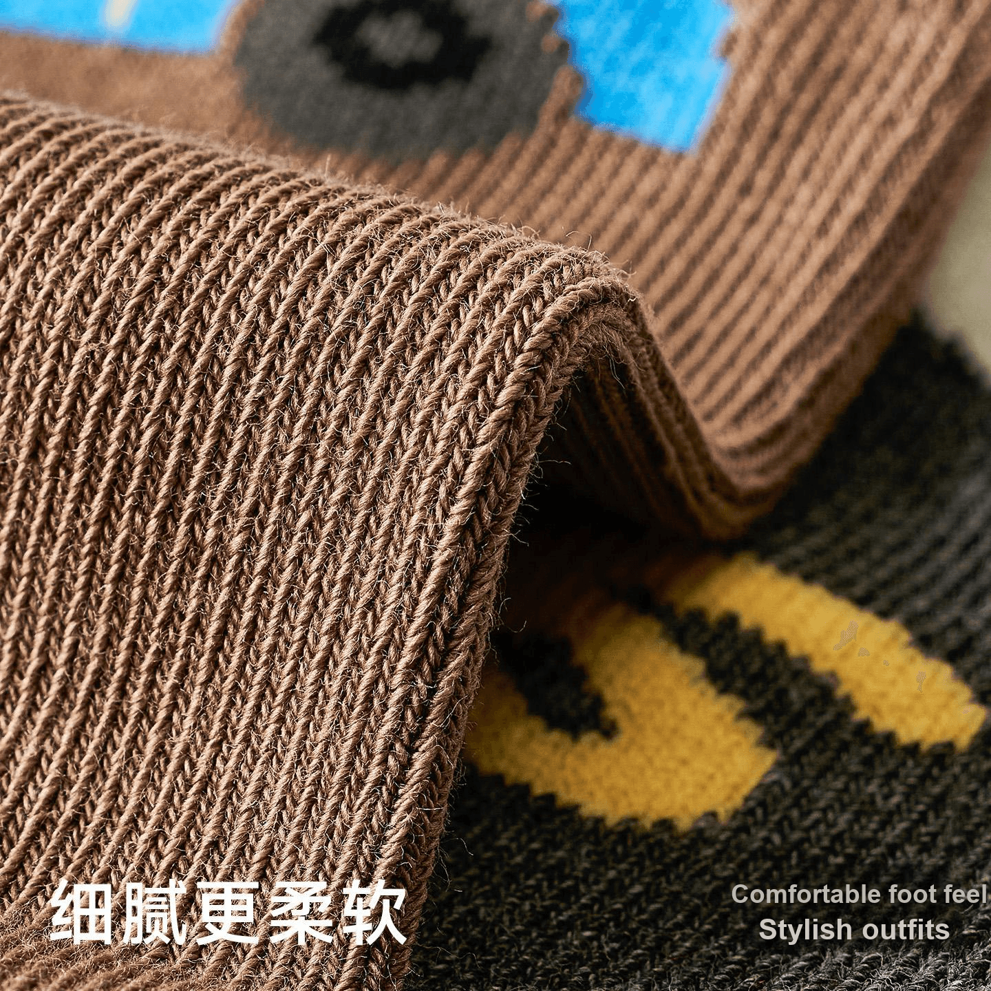 PRIMEET Cute Kingdom 5 Pack Kids Socks PRIMEET Милый Kingdom 5 Пачка Детские Носки - изображение 3