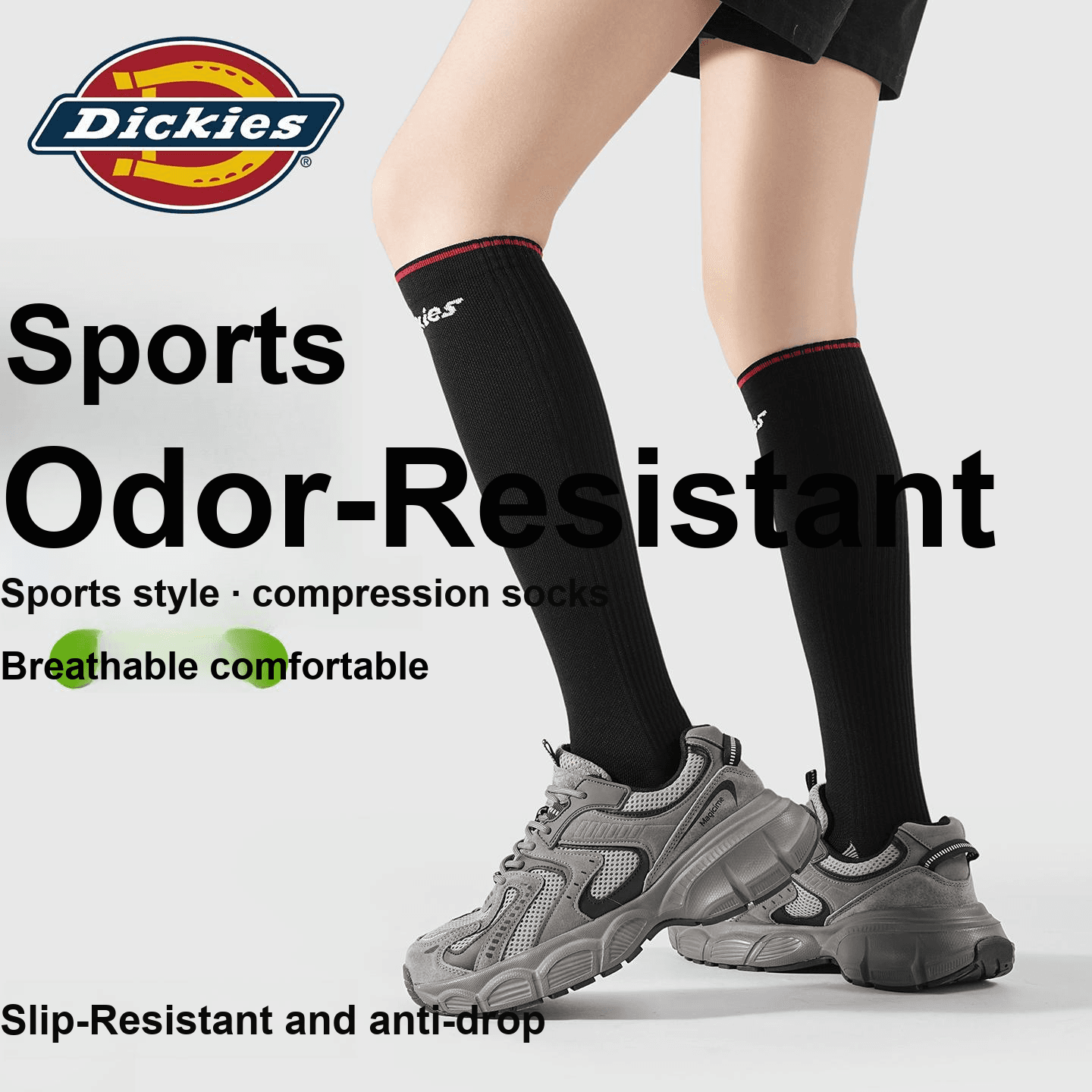 Носки Dickies Колено Высокие Носки Женские 3 Пары Подарочный Набор Сумка С набором "Магия Цветов" - изображение 2