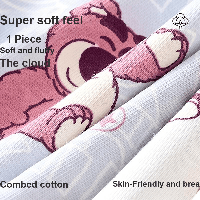 Трусы Disney Strawberry Bear Series DSN041# Лотсо Red Heart Пони Настольный Сумка для покупок 3 шт Мужской Боксеры - изображение 6