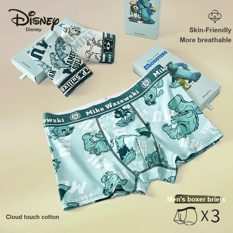 Трусы Disney Боксеры Мужские Коробка 3 шт Смешанные цвета - изображение 5