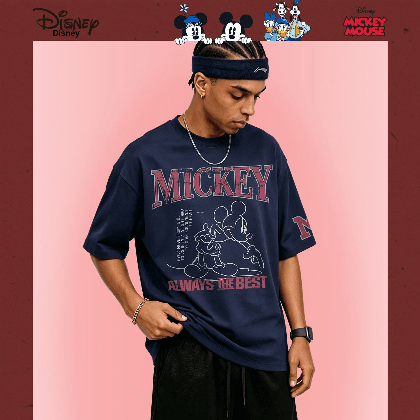 Футболка Disney Mickey SERIES Футболки с короткими рукавами Унисекс Gift Box Set - изображение 3
