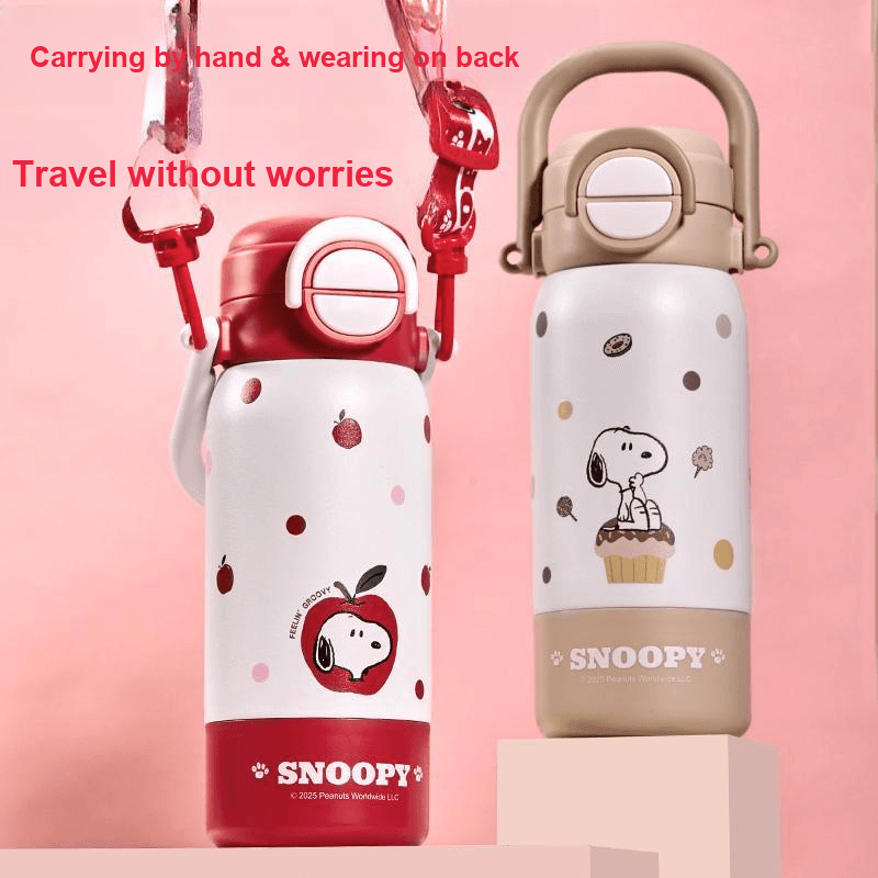 SNOOPY Термокружки SNOOPY Red Кофейный 520 мл - изображение 4