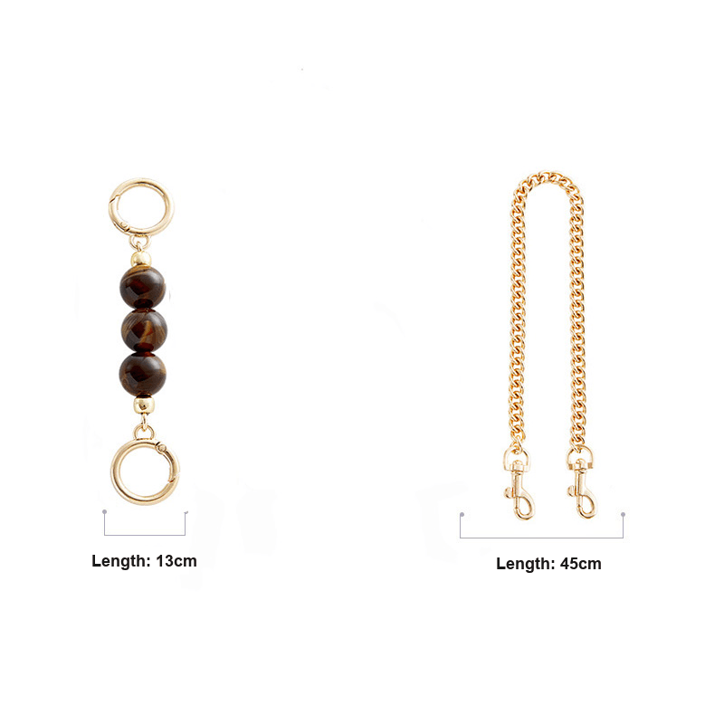 Ремень для сумки Jingxi Ремни для сумок из сплава женские золото тон белый - изображение 2