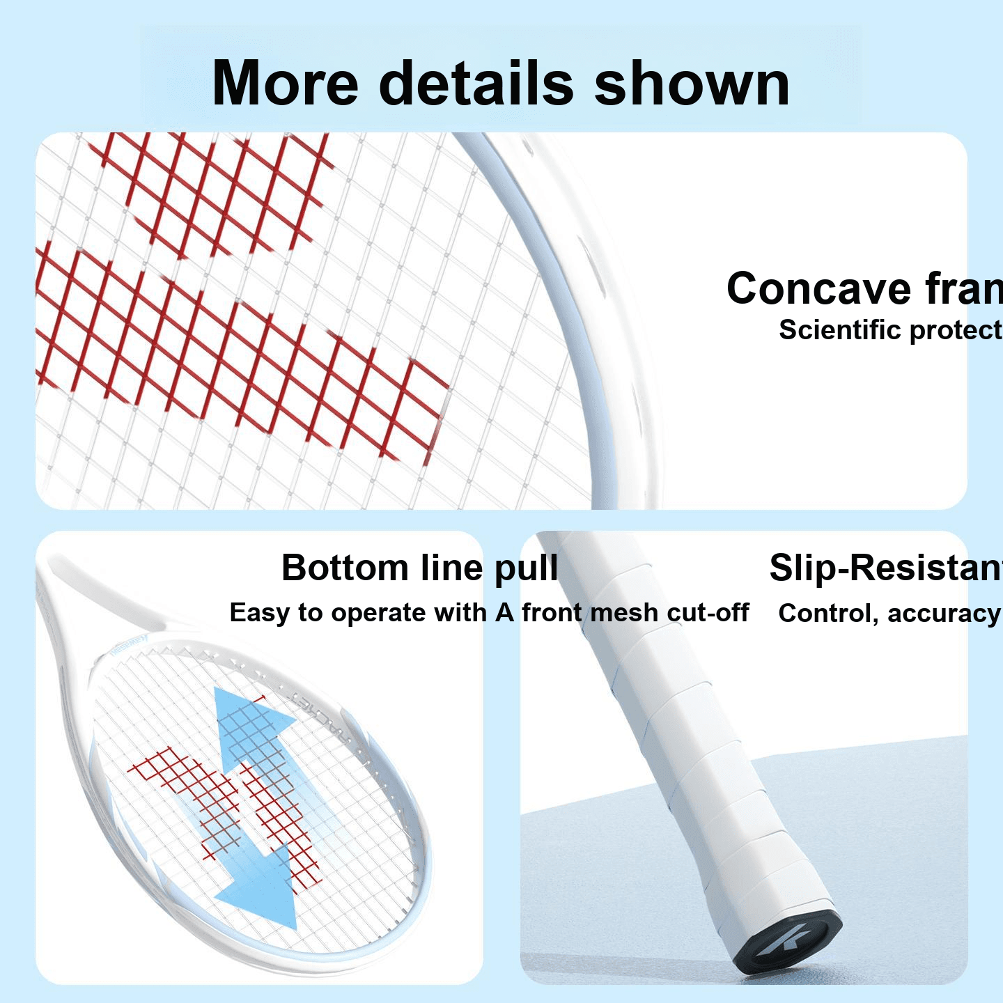 Kawasaki Galaxy Series Starlink PRO 290 г 113 кв. дюймов Унисекс Теннисные ракетки - изображение 6
