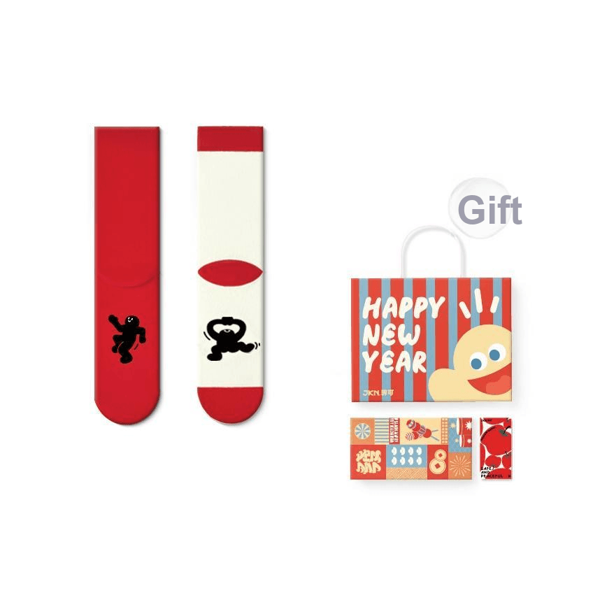 Носки JKN Высокие носки Унисекс 4 шт Gift Box Set - изображение 1