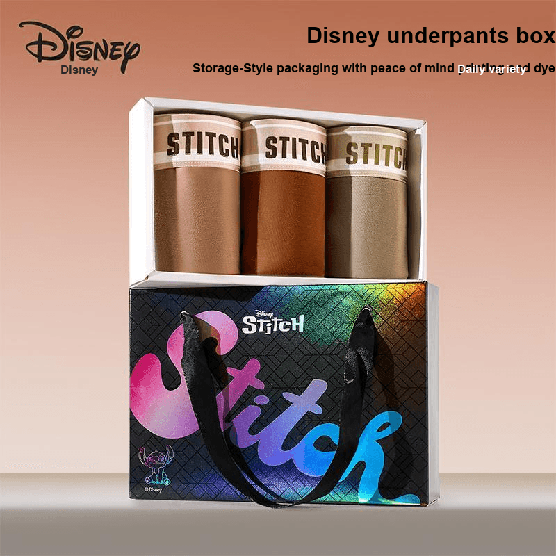 Трусы Disney Stitch Боксеры Мужские Коробка 3 Упаковки - изображение 3