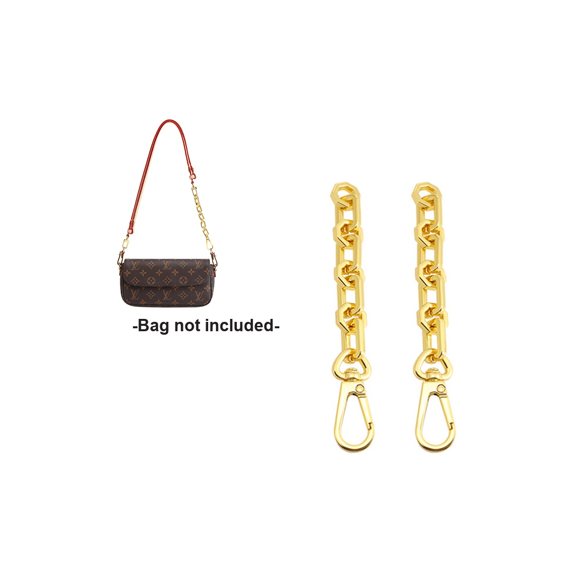 Ремень для сумки jingxi LV ivy woc - изображение 1