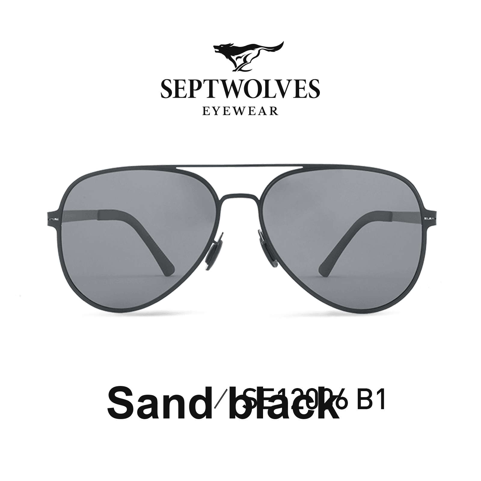 Солнцезащитные очки SEPTWOLVES Aviators Солнцезащитные очки Мужские - изображение 2
