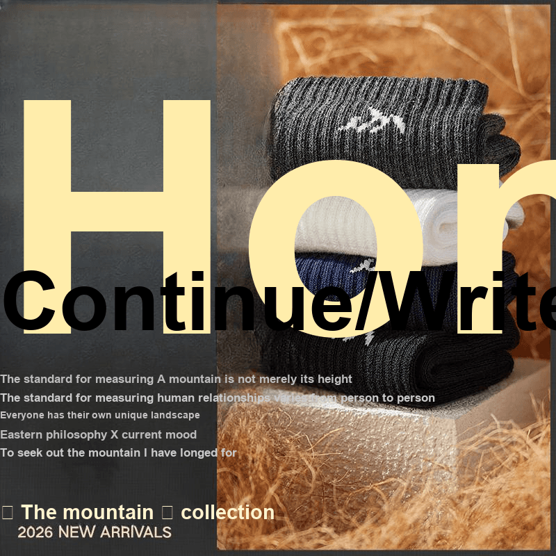 Носки HLA The Mountain Collection Мужской Высокие носки - изображение 2
