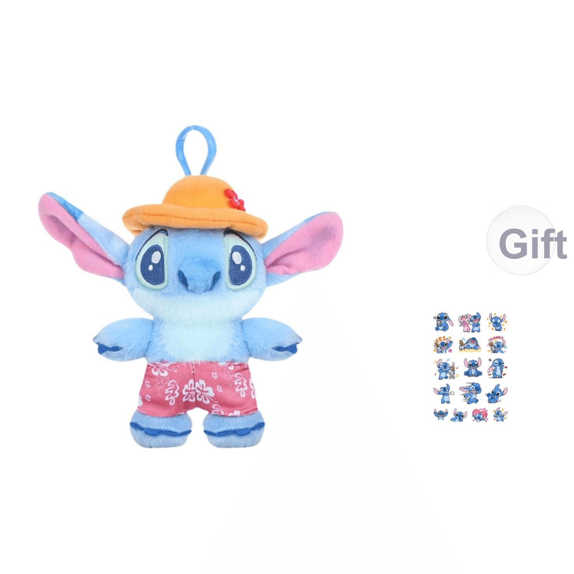 Кулон Disney Stitch Collection Брелоки из полиэстерового волокна Унисекс - изображение 1