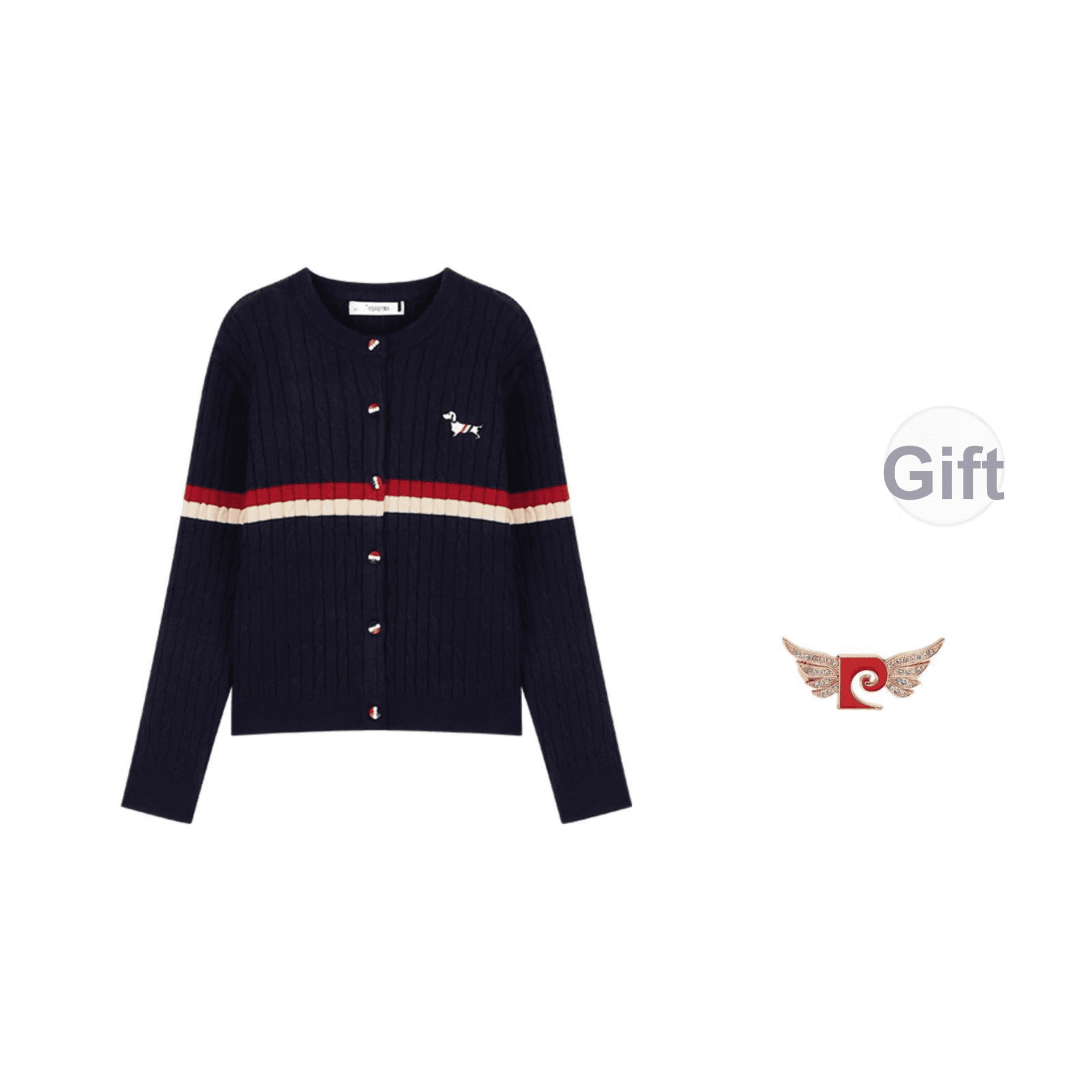 PIERRE CARDIN Темно-синий Kids Свитеры - изображение 1