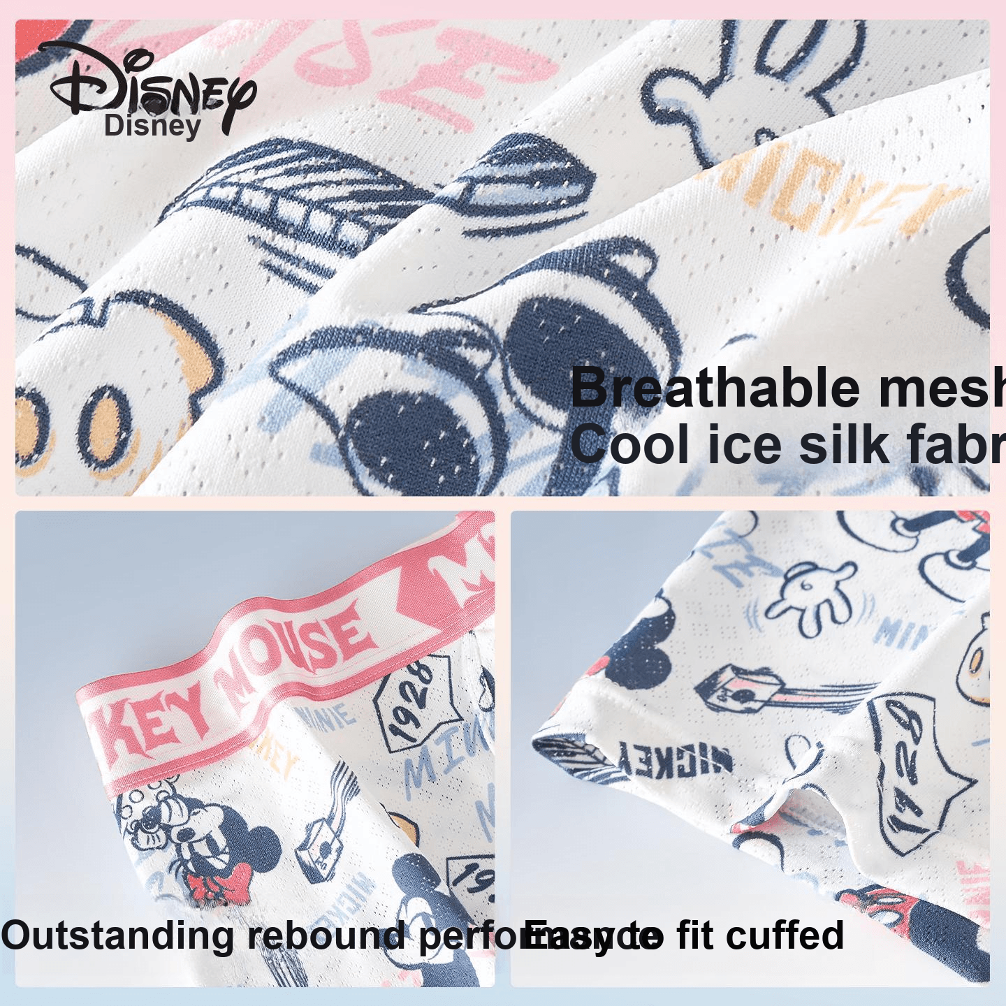 Трусы Disney Mickey Mouse Collection Дональд Дак Коллекция Боксеры Мужской Сумка для покупок Подарочный набор 3 шт - изображение 6