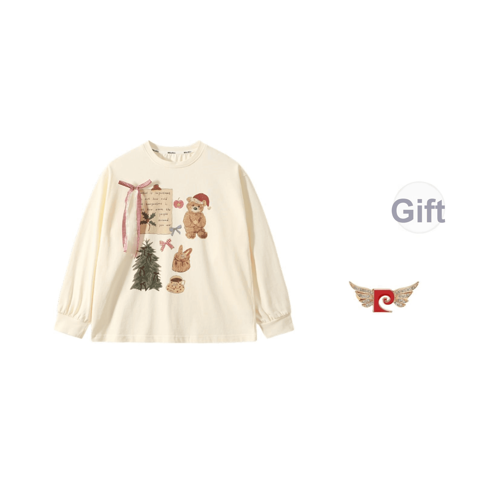 PIERRE CARDIN Абрикос Медвежонок Толстовка Kids - изображение 1