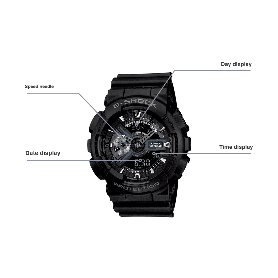 Часы G-SHOCK GA-110-1BDR - изображение 2