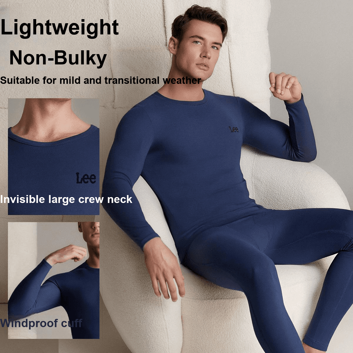 Трусы Мужской термокостюм Lee co-branded model - изображение 6
