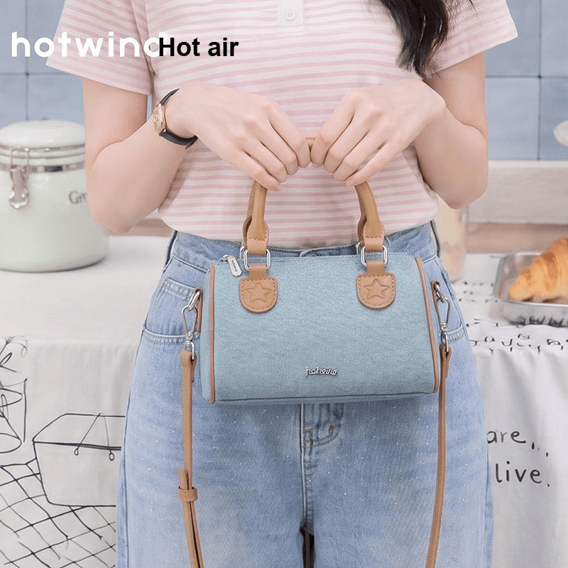 Сумка Hotwind Сумки Джинсовый Синий Женские - изображение 8