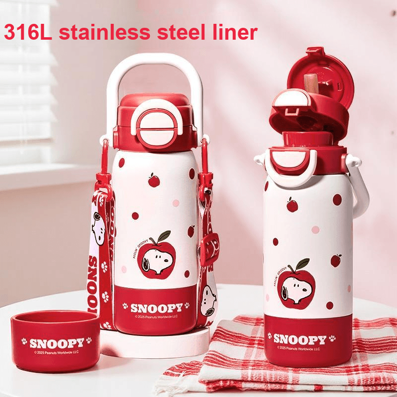 SNOOPY Термокружки SNOOPY Red Кофейный 520 мл - изображение 2