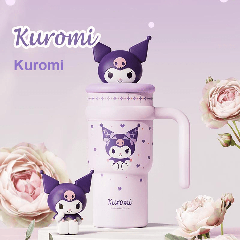 Sanrio x AIKESI Hello Kitty Термокружки и Термокружки из нержавеющей стали 316 большой объем 700 мл - изображение 2